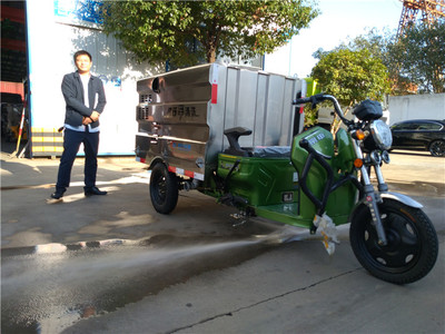 惊喜来袭！湖北程力600L电动三轮高压清洗车，价格优惠，买到就是赚到，助力高效清洗与保洁